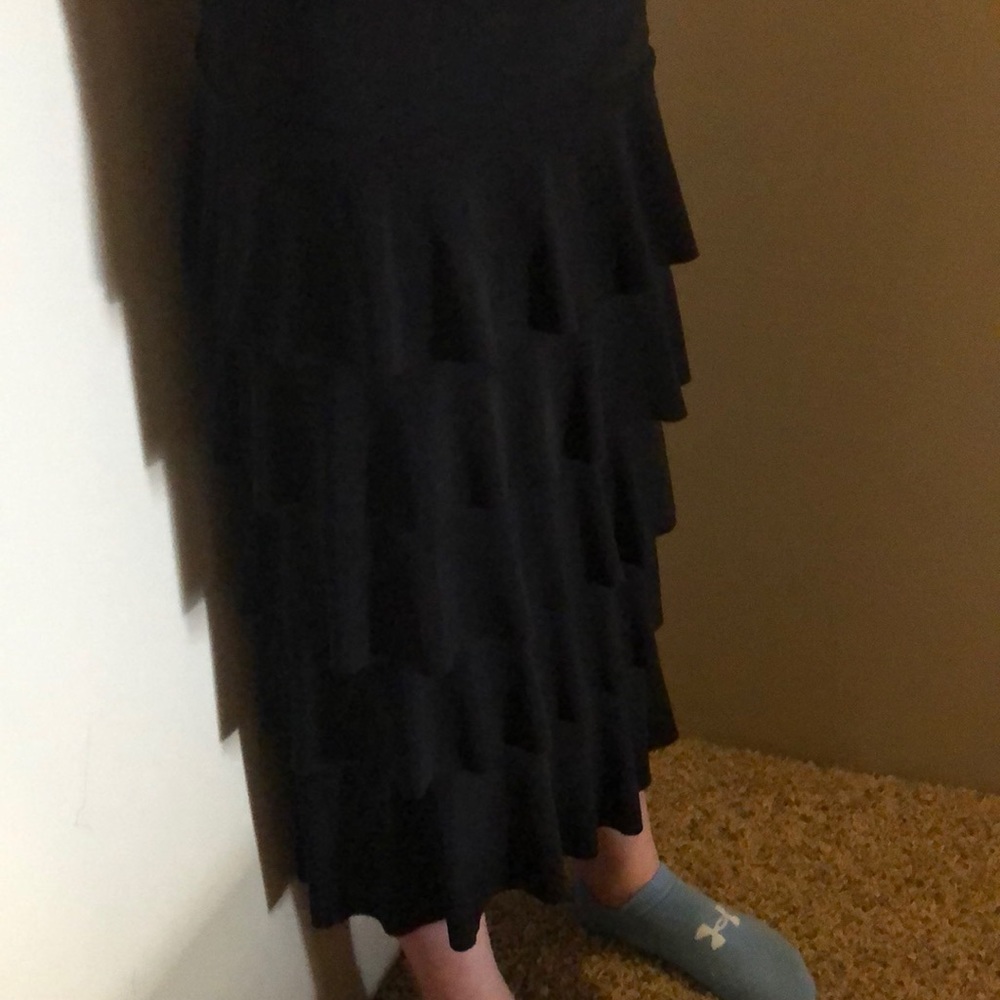 Girls tiered skirt